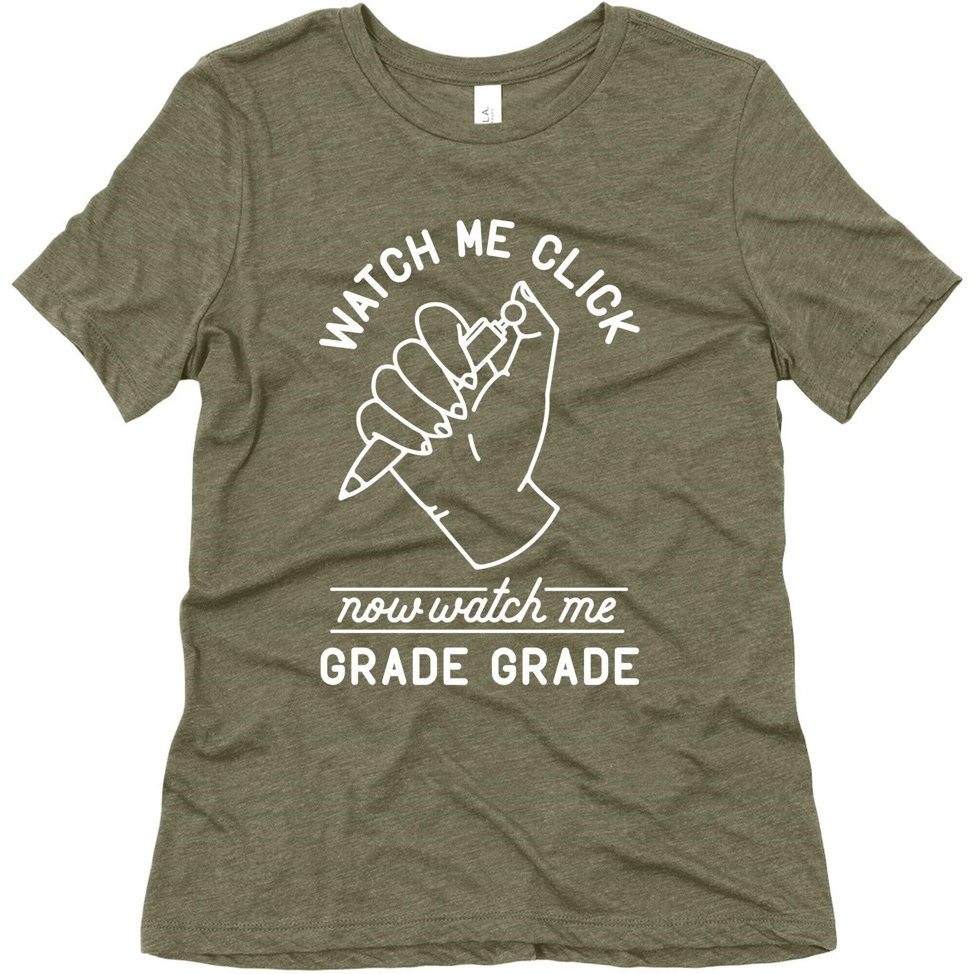 Watch Me Click Now Watch Me Grade Grade Women's Triblend Tee
